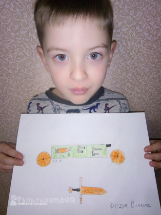 Федин Всеволод, 7 лет,  Республика Крым, г.Саки