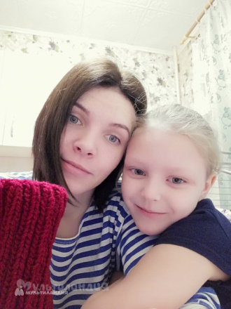 Кудрина Кира с мамой