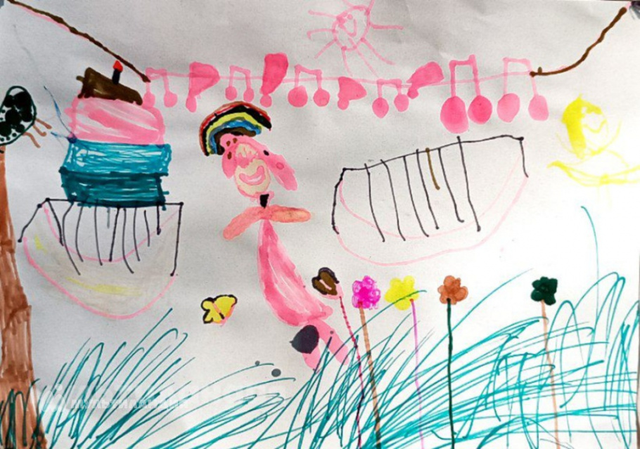 Алиса Косанова, 5 лет