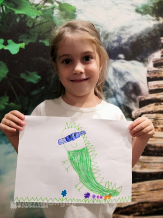 Скрипкарева Анна, 5 лет.